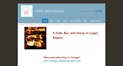 Desktop Screenshot of cafemustache.com
