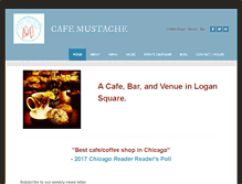 Tablet Screenshot of cafemustache.com